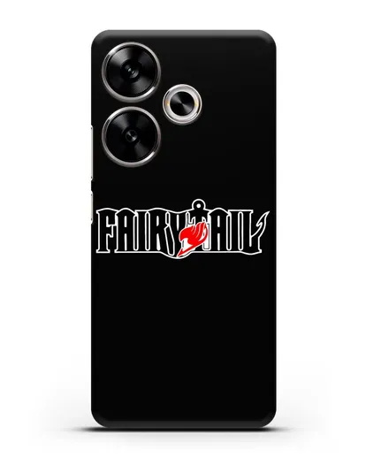 Чехол аниме Хвост феи - Лого силиконовый для Xiaomi Poco F6