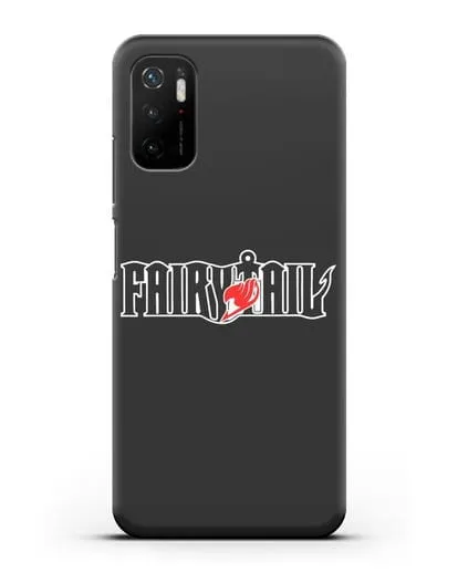 Чехол аниме Хвост феи - Лого силиконовый для Xiaomi Poco M3 Pro