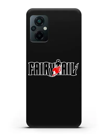 Чехол аниме Хвост феи - Лого силиконовый для Xiaomi Poco M5