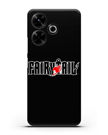 Чехол аниме Хвост феи - Лого силиконовый для Xiaomi Poco M6