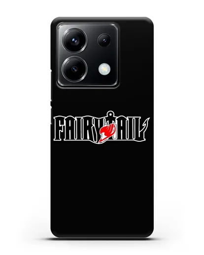 Чехол аниме Хвост феи - Лого силиконовый для Xiaomi Poco X6