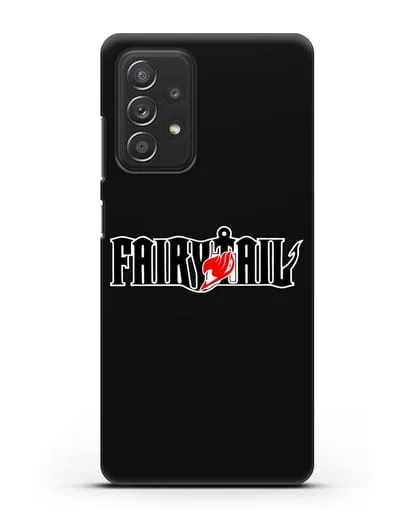 Чехол аниме Хвост феи - Лого силиконовый для Samsung Galaxy A53