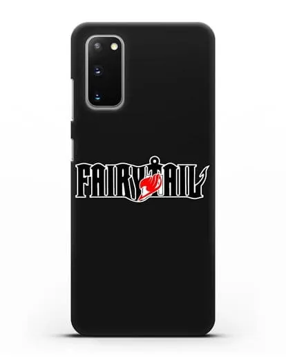 Чехол аниме Хвост феи - Лого силиконовый для Samsung Galaxy S20 [SM-G980F]