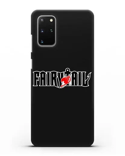 Чехол аниме Хвост феи - Лого силиконовый для Samsung Galaxy S20 Plus [SM-G985F]