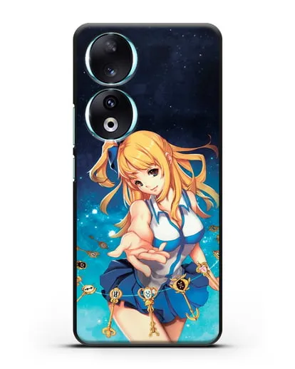 Чехол аниме Хвост феи - Люси силиконовый для Honor 90