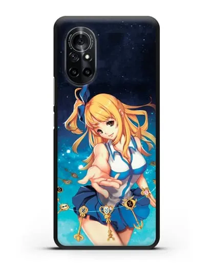 Чехол аниме Хвост феи - Люси силиконовый для Huawei Nova 8