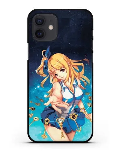 Чехол аниме Хвост феи - Люси силиконовый для iPhone 12