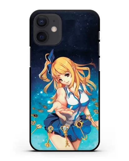 Чехол аниме Хвост феи - Люси силиконовый для iPhone 12 mini