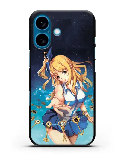 Чехол аниме Хвост феи - Люси силиконовый для iPhone 16