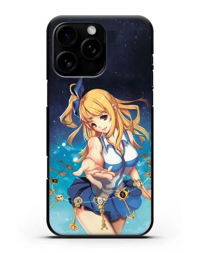 Чехол аниме Хвост феи - Люси силиконовый для iPhone 16 Pro Max