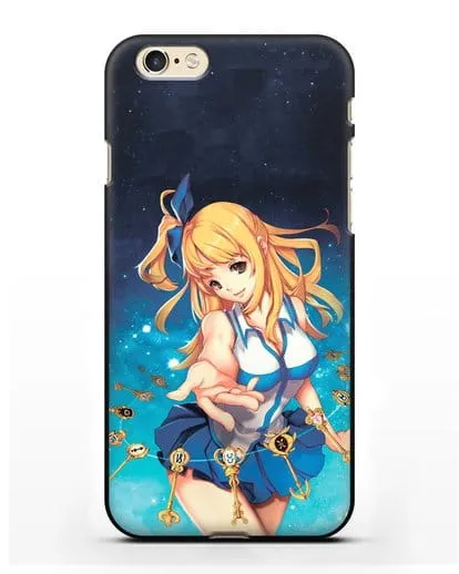 Чехол аниме Хвост феи - Люси силиконовый для iPhone 6