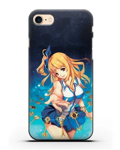 Чехол аниме Хвост феи - Люси силиконовый для iPhone 7