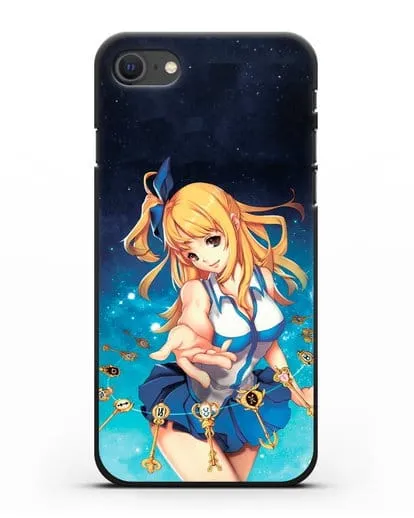 Чехол аниме Хвост феи - Люси силиконовый для iPhone SE 2020