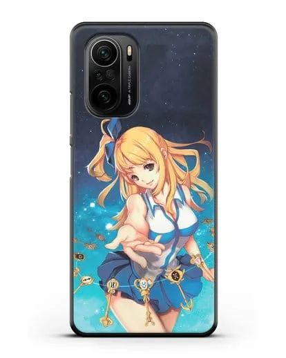 Чехол аниме Хвост феи - Люси силиконовый для Xiaomi Poco F3