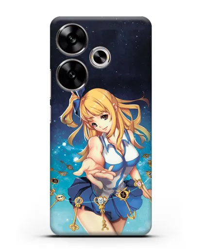 Чехол аниме Хвост феи - Люси силиконовый для Xiaomi Poco F6