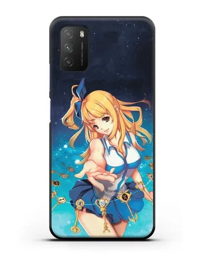 Чехол аниме Хвост феи - Люси силиконовый для Xiaomi Poco M3