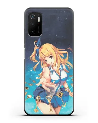 Чехол аниме Хвост феи - Люси силиконовый для Xiaomi Poco M3 Pro