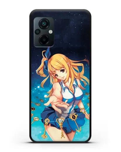 Чехол аниме Хвост феи - Люси силиконовый для Xiaomi Poco M5