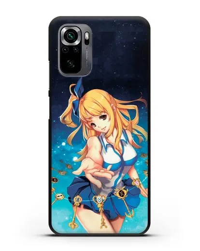 Чехол аниме Хвост феи - Люси силиконовый для Xiaomi Poco M5s