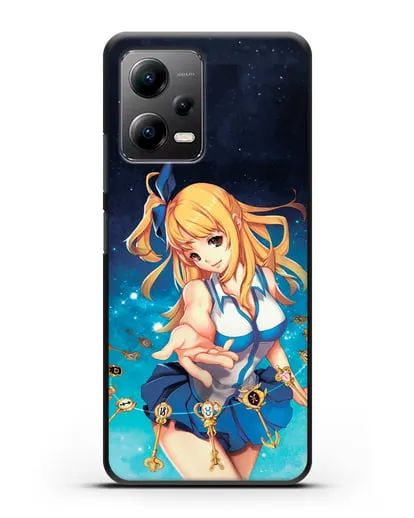 Чехол аниме Хвост феи - Люси силиконовый для Xiaomi Poco X5