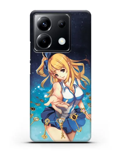 Чехол аниме Хвост феи - Люси силиконовый для Xiaomi Poco X6