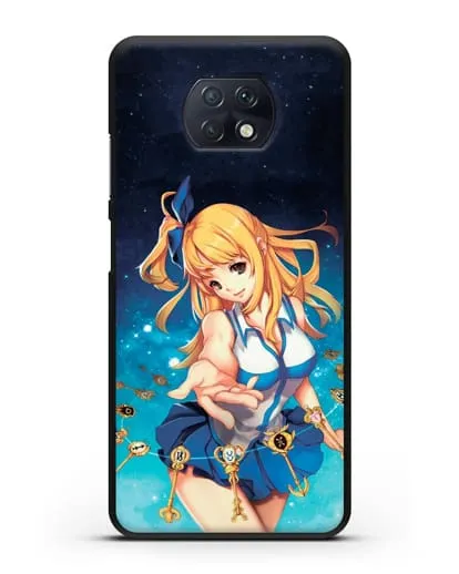 Чехол аниме Хвост феи - Люси силиконовый для Xiaomi Redmi Note 9T