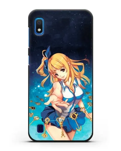 Чехол аниме Хвост феи - Люси силиконовый для Samsung Galaxy A10 [SM-A105F]
