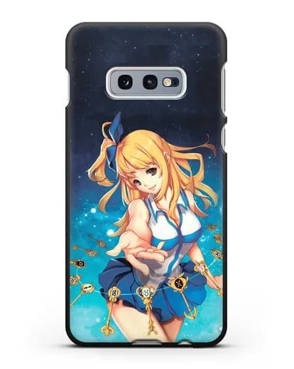 Чехол аниме Хвост феи - Люси силиконовый для Samsung Galaxy S10e [SM-G970F]