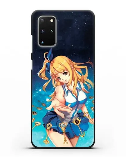 Чехол аниме Хвост феи - Люси силиконовый для Samsung Galaxy S20 Plus [SM-G985F]