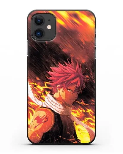 Чехол аниме Хвост феи - Нацу силиконовый для iPhone 11