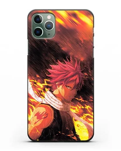 Чехол аниме Хвост феи - Нацу силиконовый для iPhone 11 Pro Max