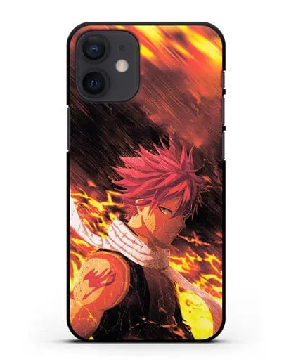 Чехол аниме Хвост феи - Нацу силиконовый для iPhone 12 mini