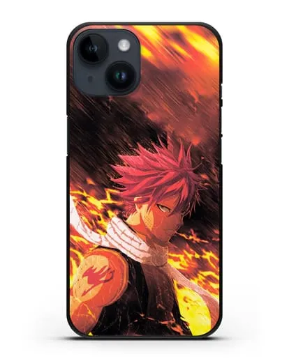 Чехол аниме Хвост феи - Нацу силиконовый для iPhone 14