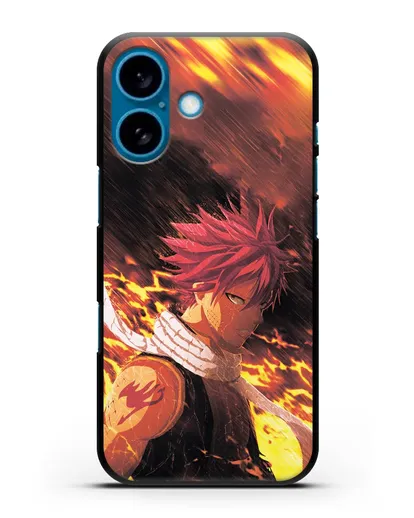 Чехол аниме Хвост феи - Нацу силиконовый для iPhone 16