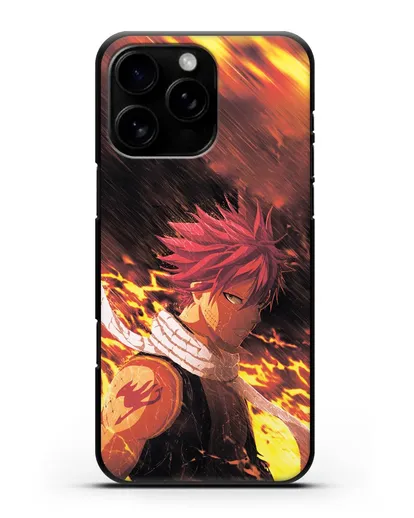 Чехол аниме Хвост феи - Нацу силиконовый для iPhone 16 Pro Max