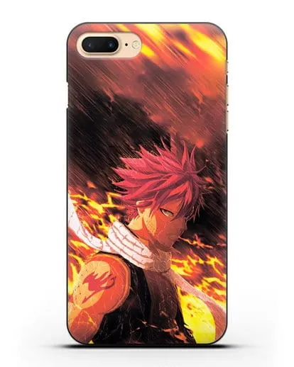 Чехол аниме Хвост феи - Нацу силиконовый для iPhone 7 Plus