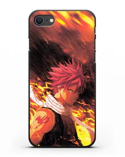 Чехол аниме Хвост феи - Нацу силиконовый для iPhone SE 2020