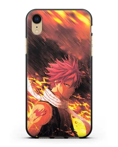 Чехол аниме Хвост феи - Нацу силиконовый для iPhone XR