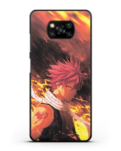 Чехол аниме Хвост феи - Нацу силиконовый для Xiaomi Poco X3