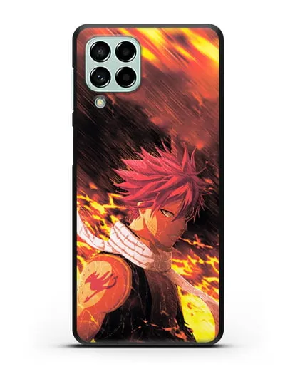 Чехол аниме Хвост феи - Нацу силиконовый для Samsung Galaxy M53 [SM-M536]