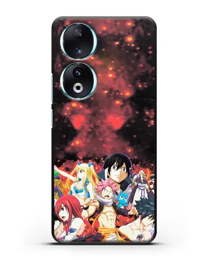 Чехол аниме Хвост феи - Хвост феи силиконовый для Honor 90