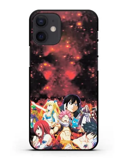 Чехол аниме Хвост феи - Хвост феи силиконовый для iPhone 12 mini