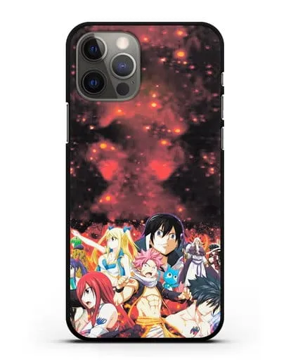 Чехол аниме Хвост феи - Хвост феи силиконовый для iPhone 12 Pro