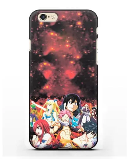 Чехол аниме Хвост феи - Хвост феи силиконовый для iPhone 6