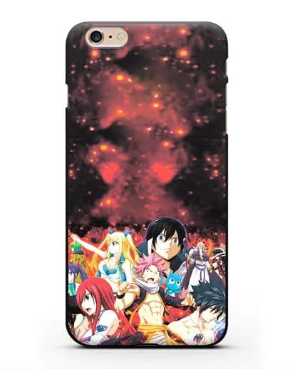 Чехол аниме Хвост феи - Хвост феи силиконовый для iPhone 6s Plus