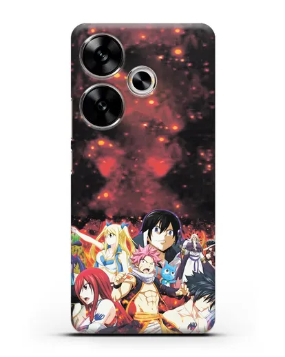 Чехол аниме Хвост феи - Хвост феи силиконовый для Xiaomi Poco F6