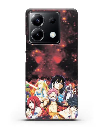 Чехол аниме Хвост феи - Хвост феи силиконовый для Xiaomi Poco X6