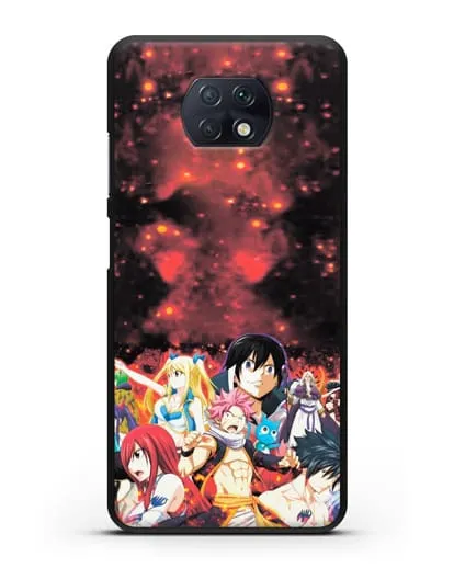 Чехол аниме Хвост феи - Хвост феи силиконовый для Xiaomi Redmi Note 9T