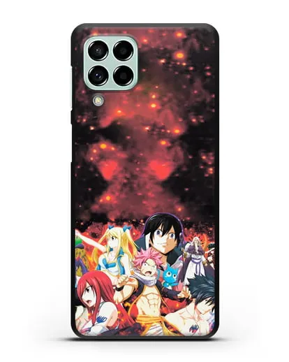 Чехол аниме Хвост феи - Хвост феи силиконовый для Samsung Galaxy M53 [SM-M536]