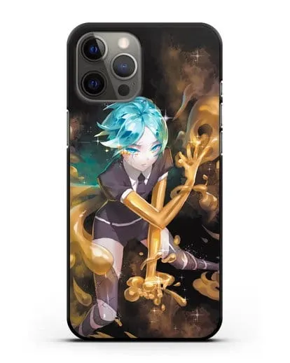 Чехол аниме Страна самоцветов - Фосс и золото силиконовый для iPhone 12 Pro Max